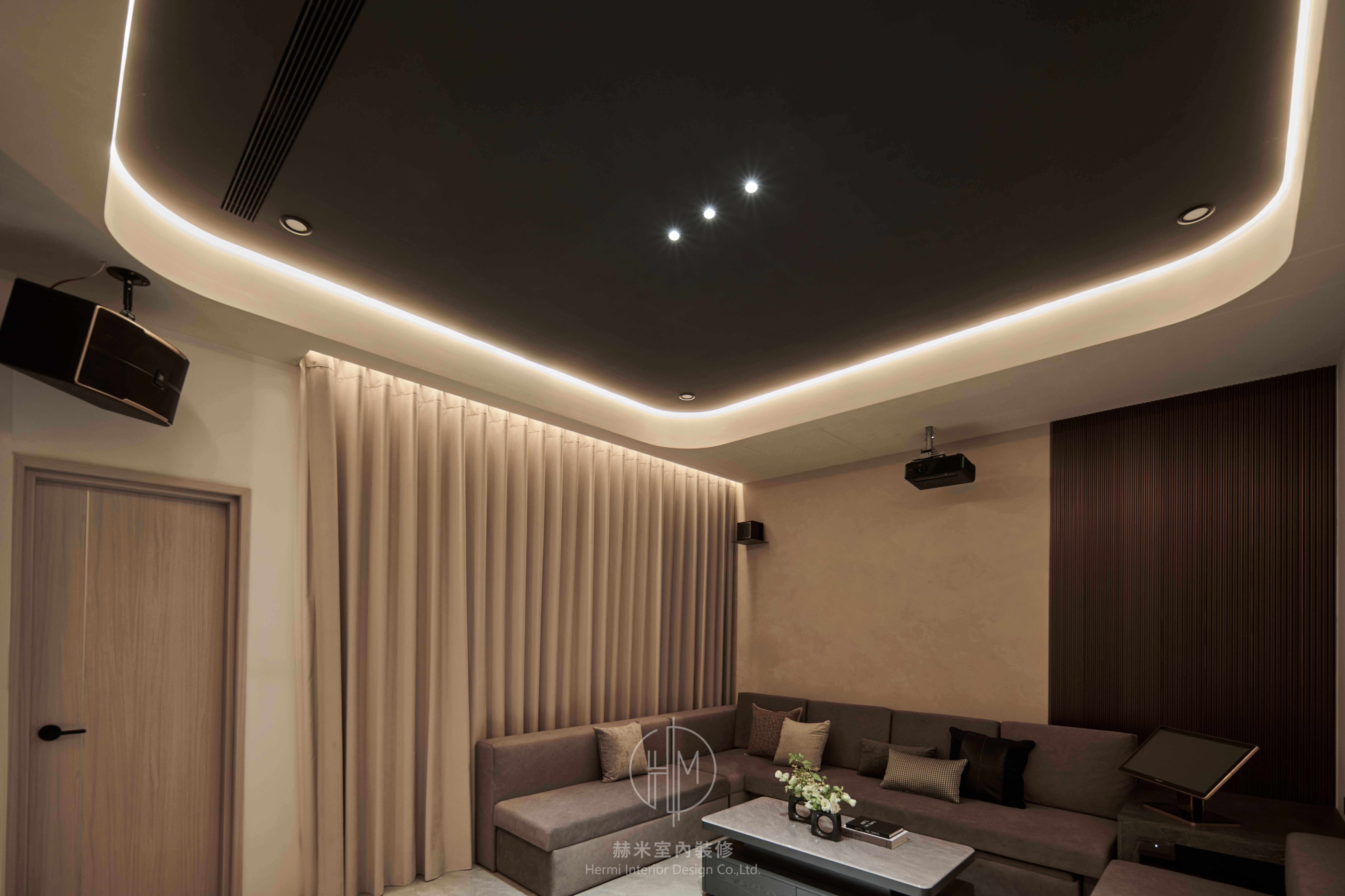 多功能娛樂房全景